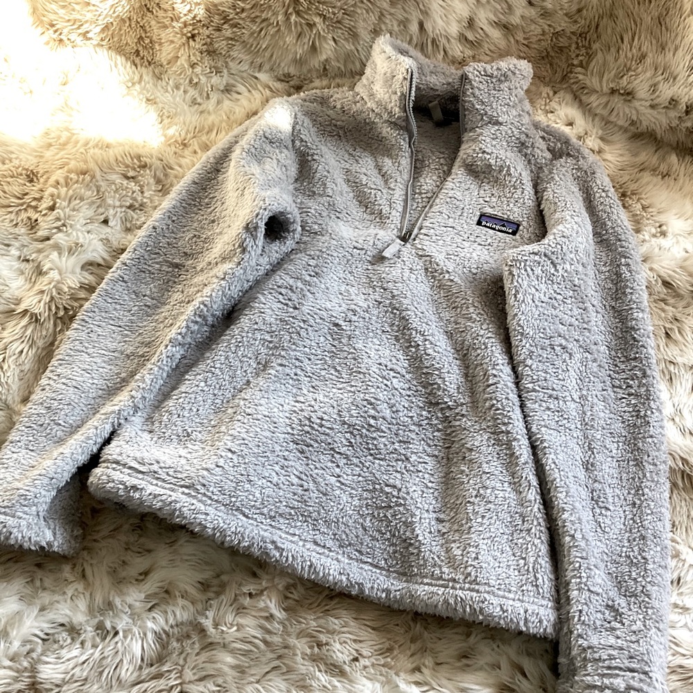Grey Fleece Quarter-Zip Patagonia
